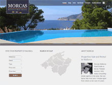 Tablet Screenshot of morcas.com